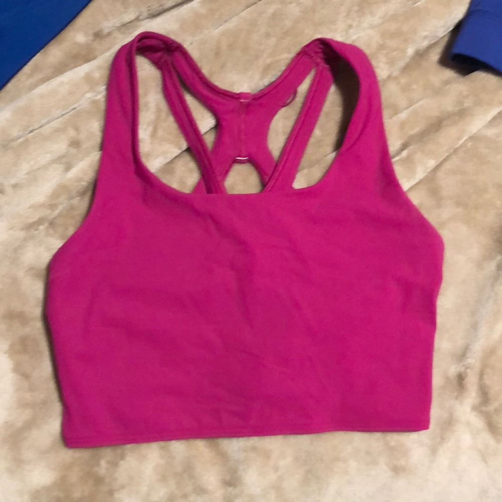 COPY - Lululemon Stash It Bra in ripened raspberry